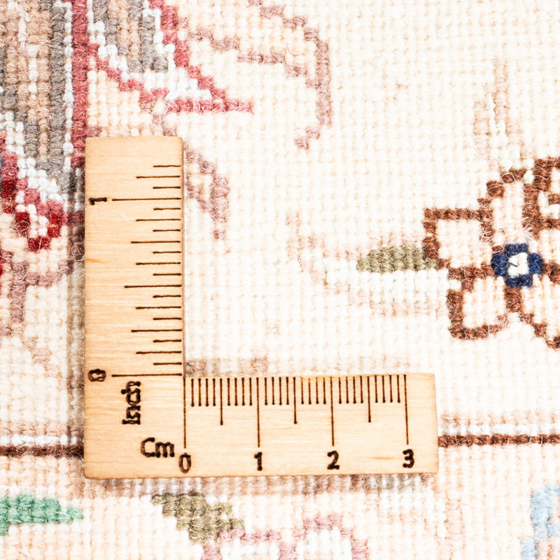 Persisk matta - Tabriz - 196 x 153 cm - grädde