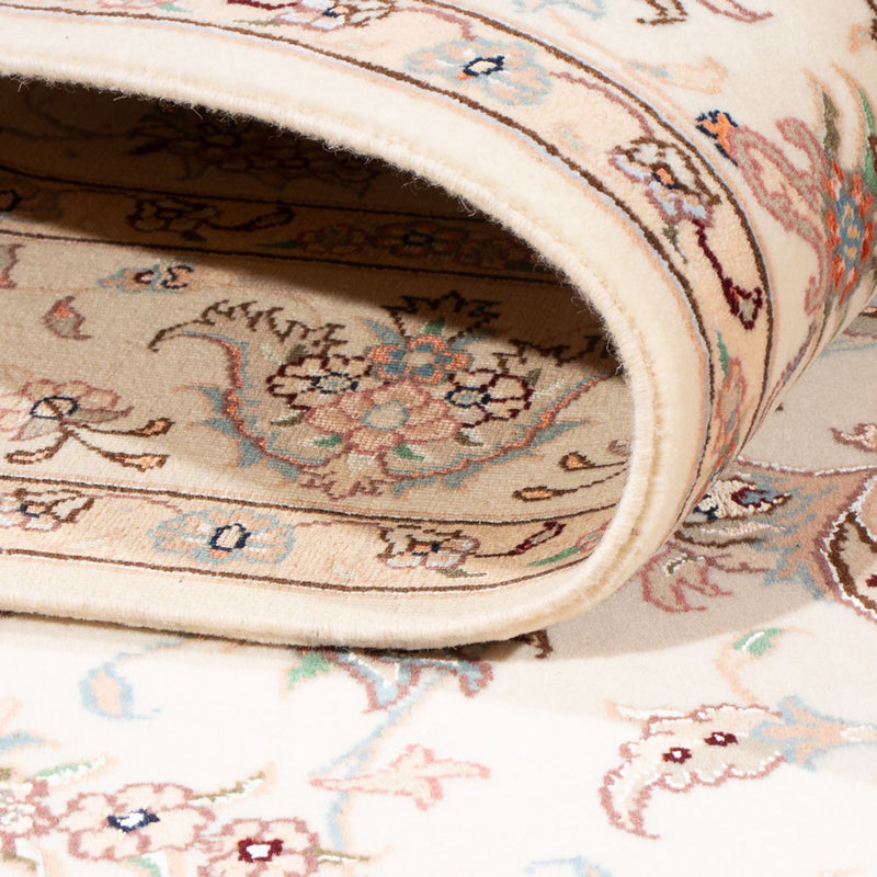 Persisk matta - Tabriz - Royal - 203 x 148 cm - grädde