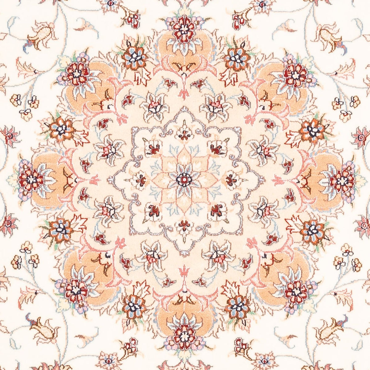 Persisk matta - Tabriz - 200 x 150 cm - grädde