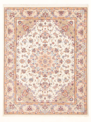 Persisk matta - Tabriz - Royal - 195 x 147 cm - grädde