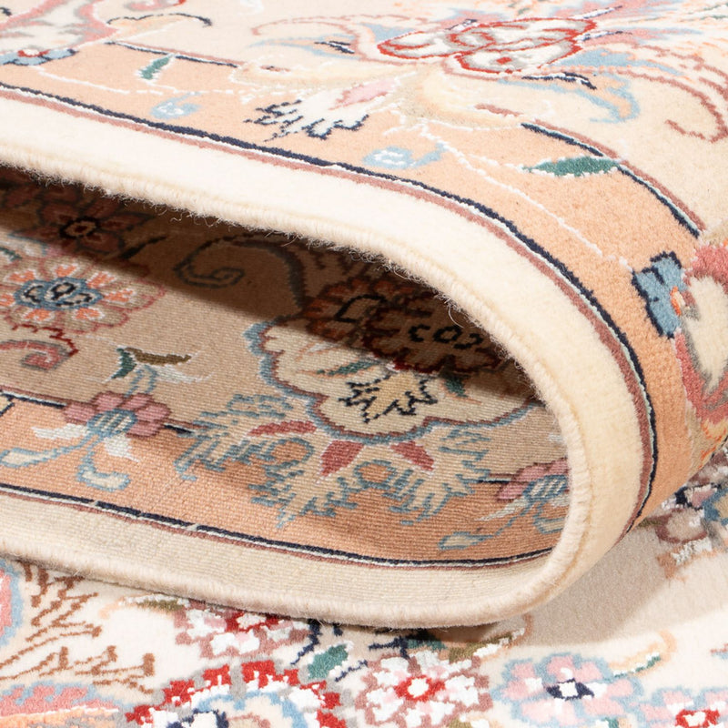 Persisk matta - Tabriz - Royal - 195 x 147 cm - grädde