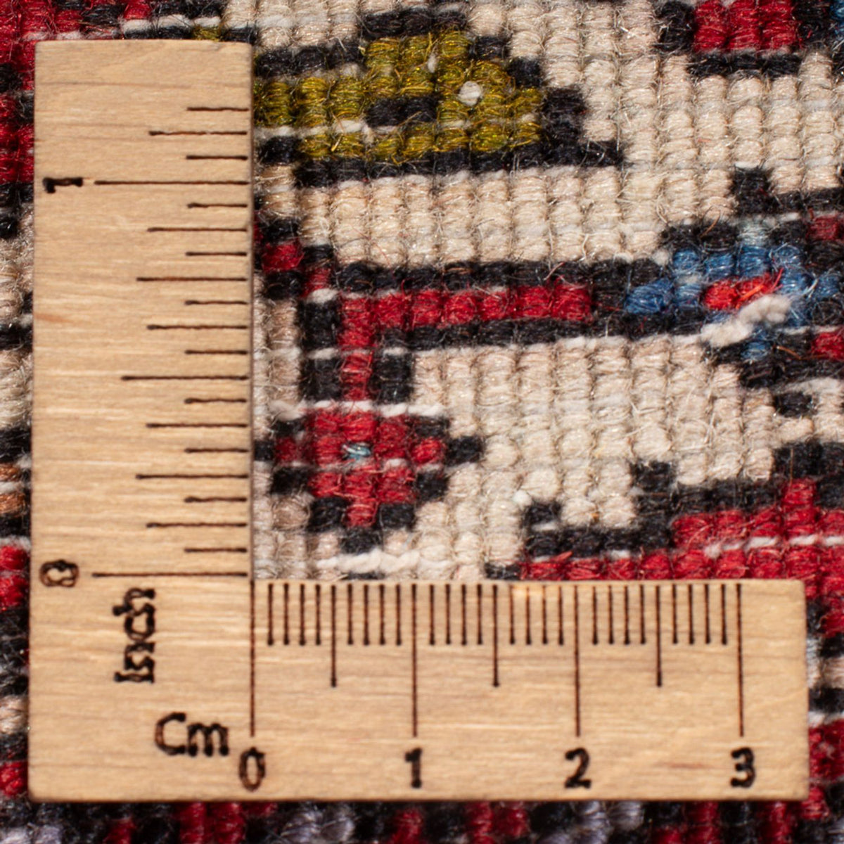 Persisk matta - Nomadic - 122 x 78 cm - grädde