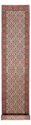 Runner Persisk matta - Bijar - 397 x 85 cm - grädde