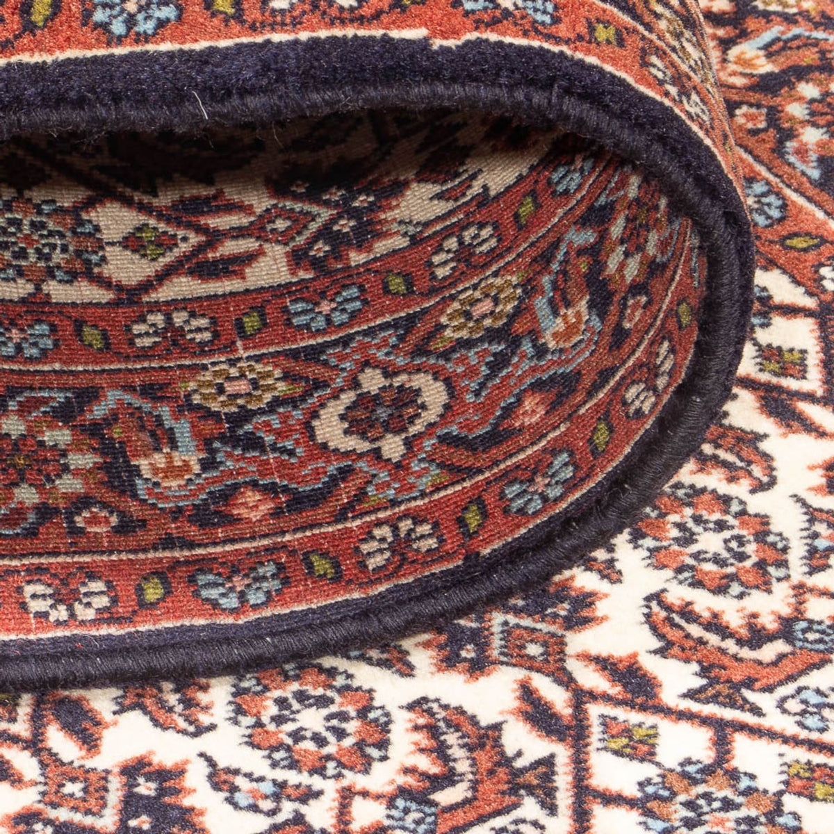 Runner Persisk matta - Bijar - 397 x 85 cm - grädde