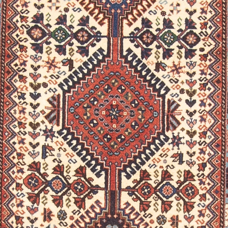 Runner Persisk matta - Nomadic - 398 x 82 cm - grädde