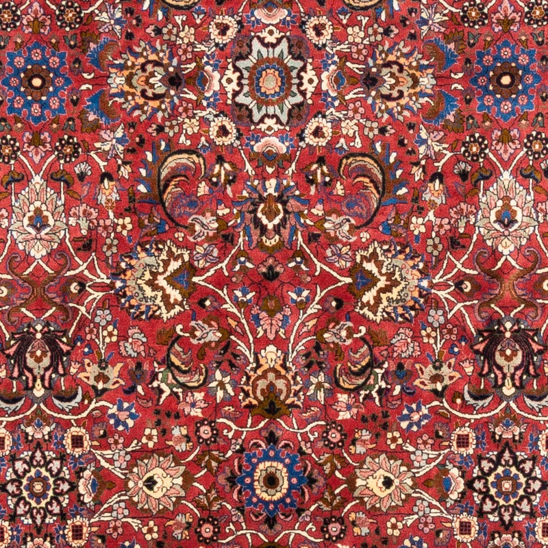 Persisk matta - Bijar - Royal - 246 x 197 cm - bordeaux röd