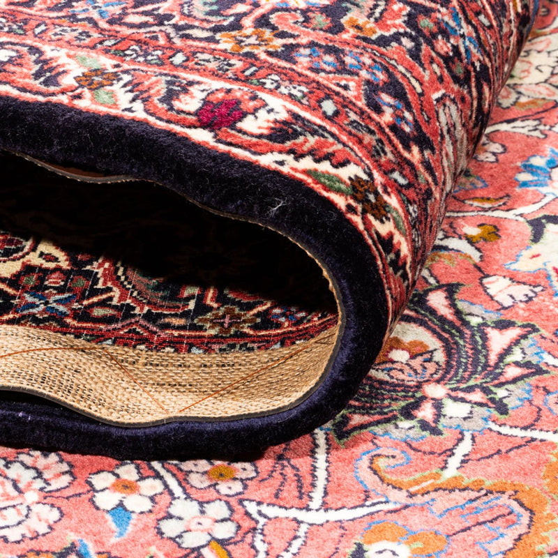 Persisk matta - Bijar - Royal - 246 x 197 cm - bordeaux röd