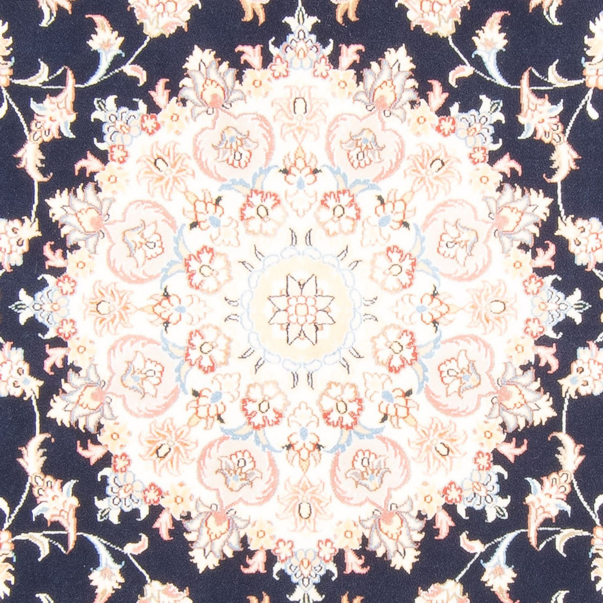 Persisk matta - Tabriz - Royal - 235 x 170 cm - mörkblå