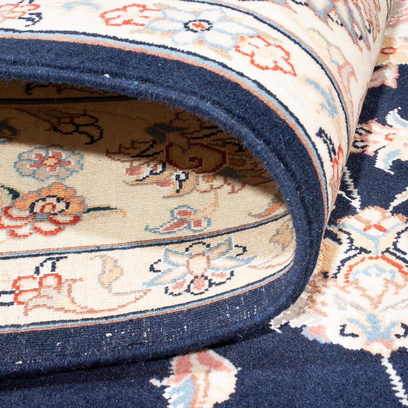 Persisk matta - Tabriz - Royal - 235 x 170 cm - mörkblå