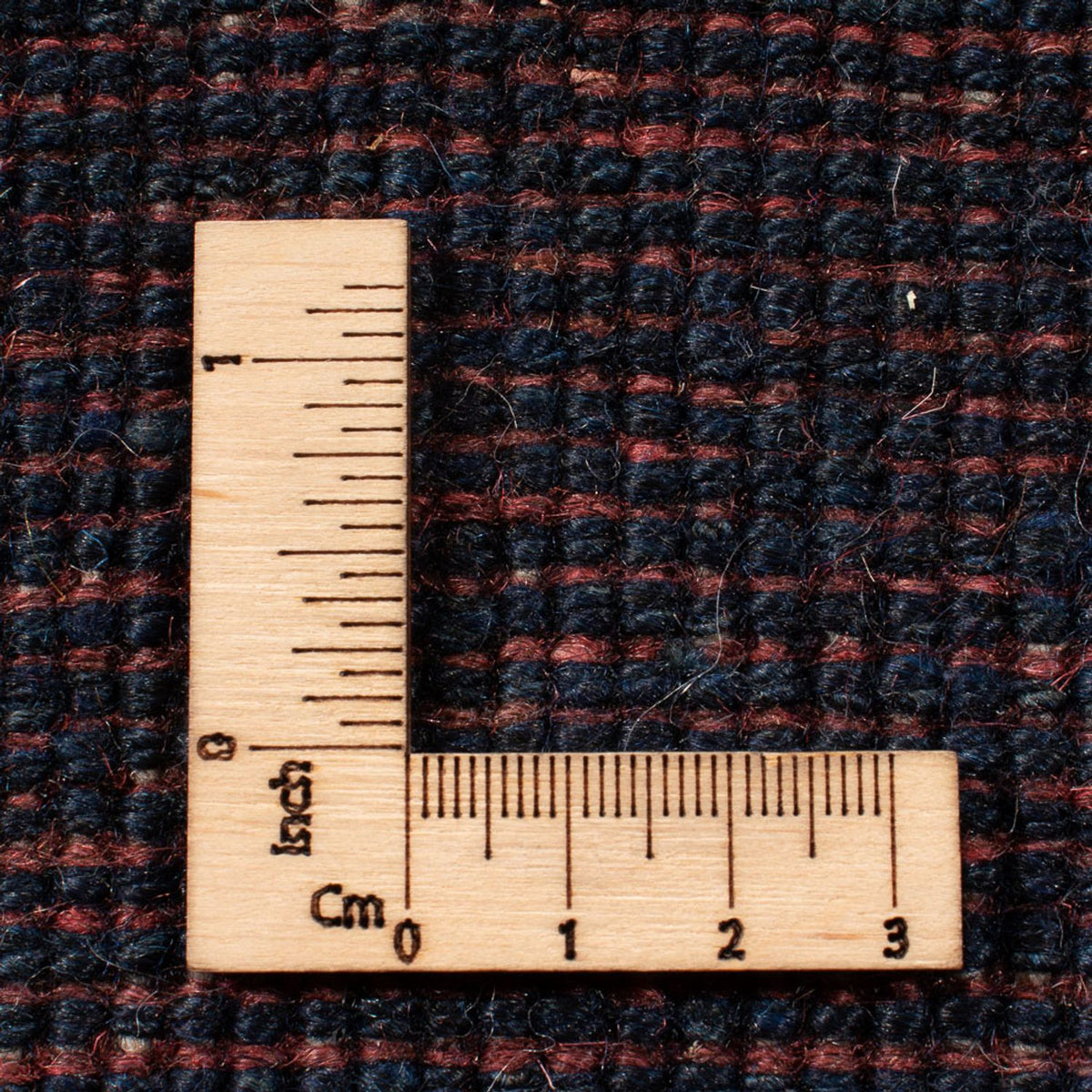 Gabbeh-matta - persisk - 291 x 226 cm - mörkblå