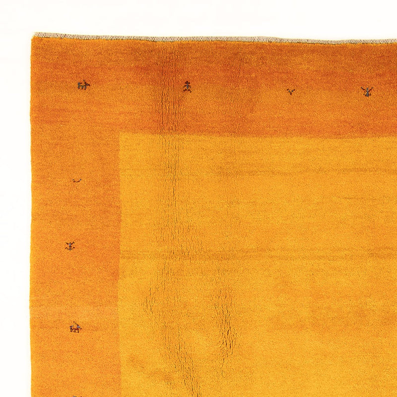 Gabbeh-matta - persisk - 298 x 202 cm - guld