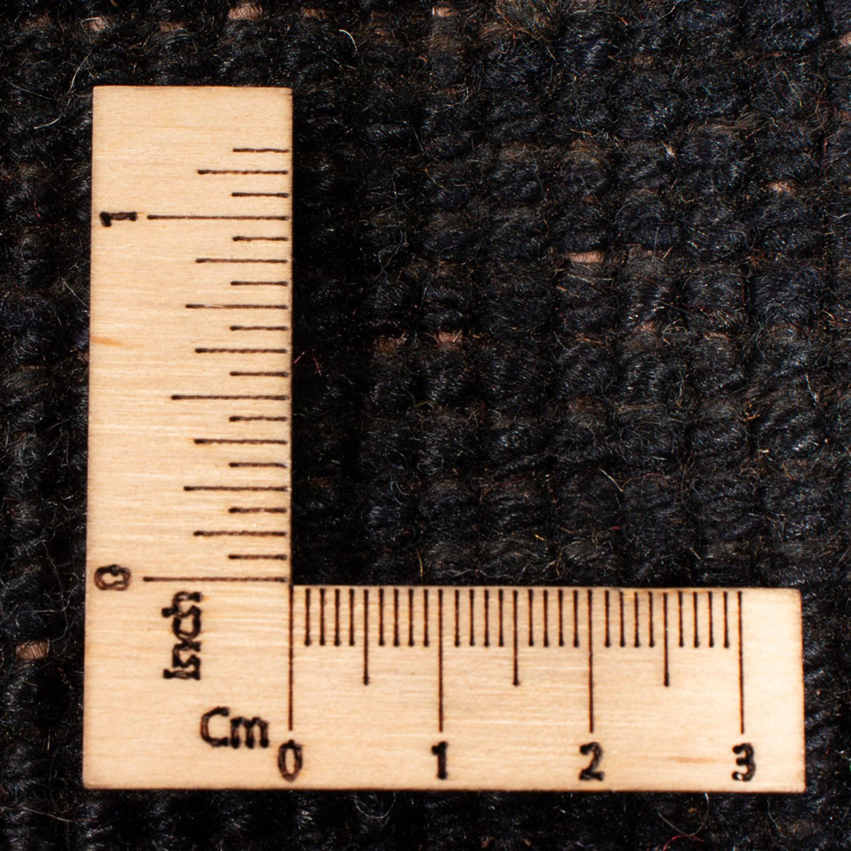 Gabbeh-matta - persisk - 284 x 200 cm - svart