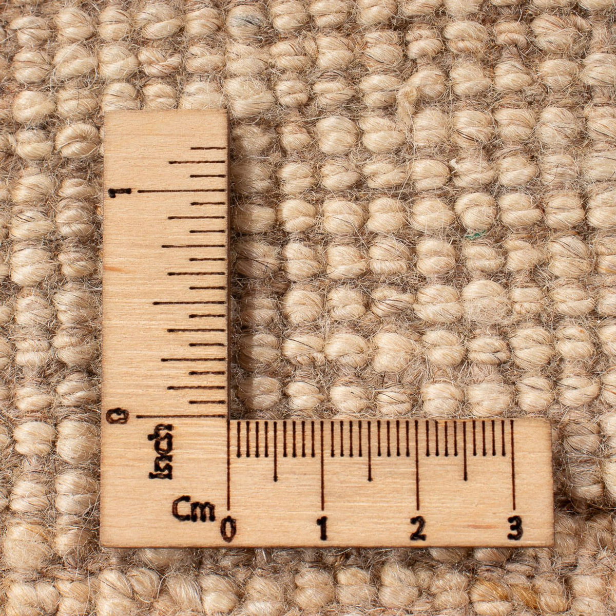 Gabbeh-matta - persisk kvadrat  - 192 x 197 cm - grädde