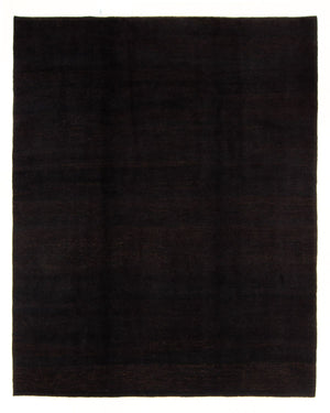 Gabbeh-matta - persisk - 260 x 214 cm - mörkbrun