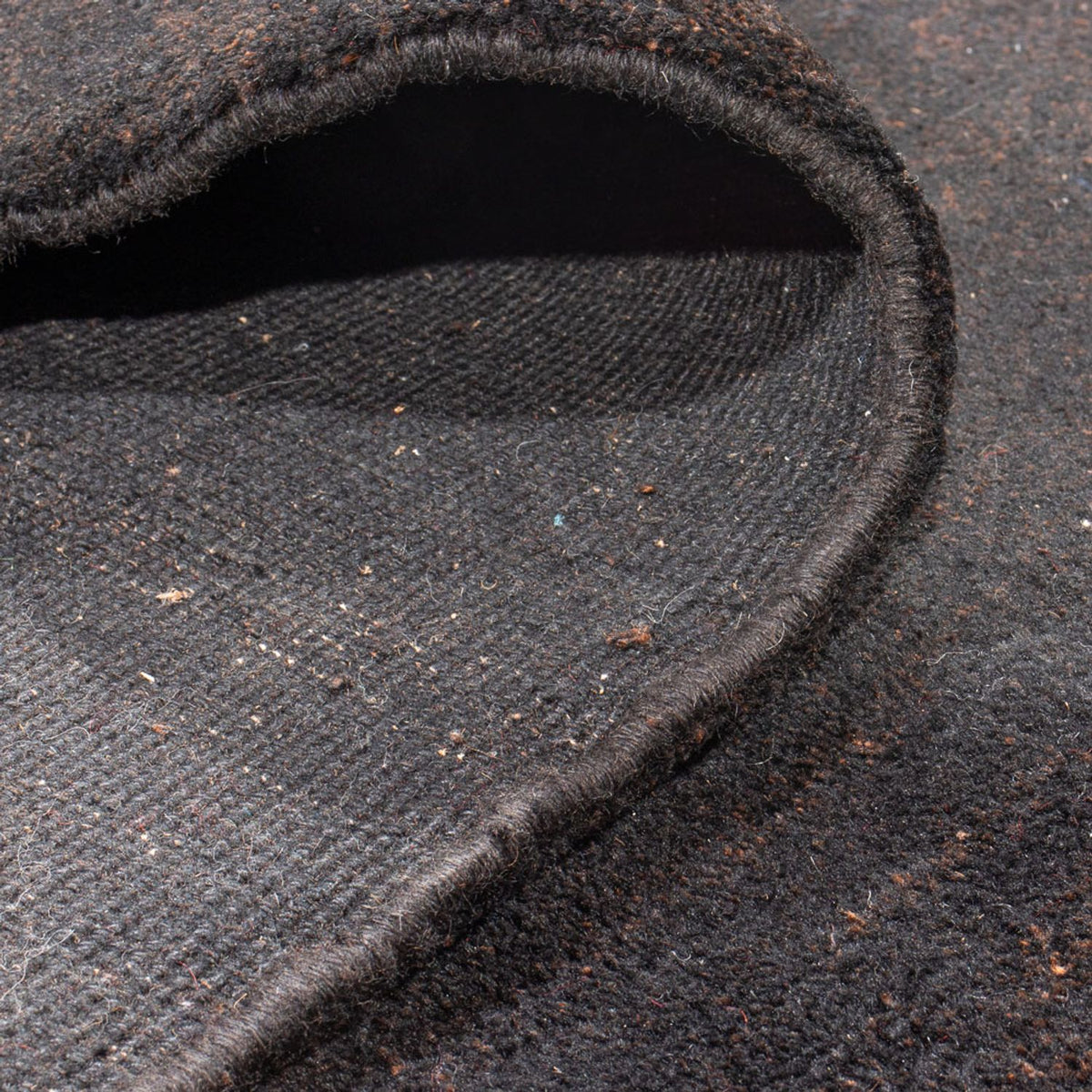 Gabbeh-matta - persisk - 260 x 214 cm - mörkbrun