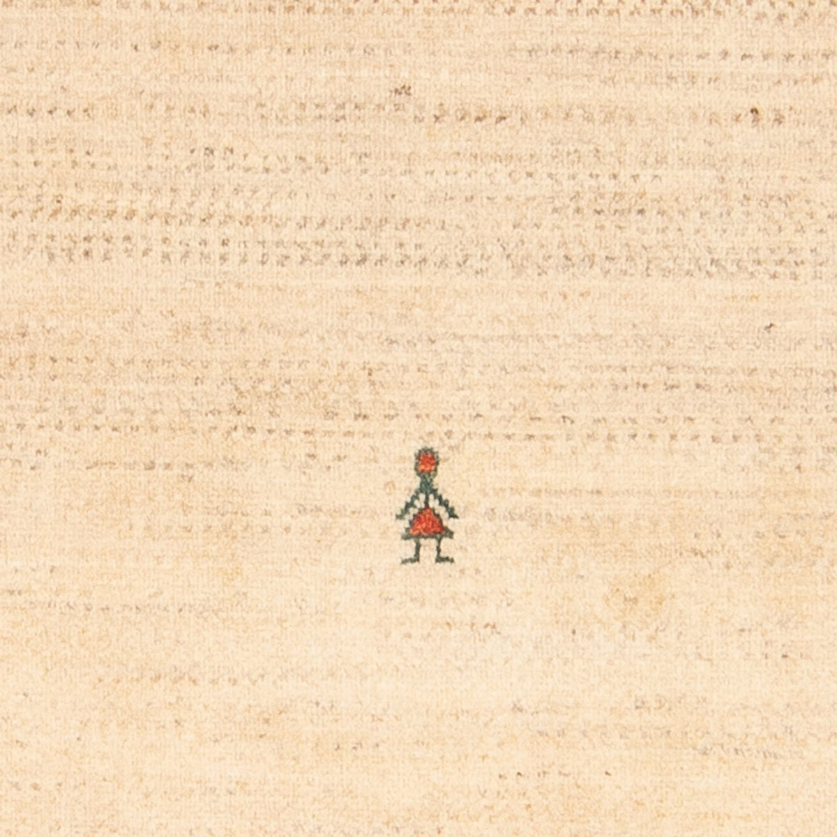 Gabbeh-matta - persisk - 171 x 82 cm - grädde