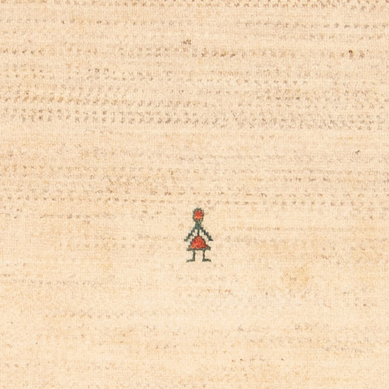 Gabbeh-matta - persisk - 171 x 82 cm - grädde