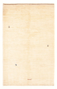 Gabbeh-matta - persisk - 192 x 127 cm - grädde