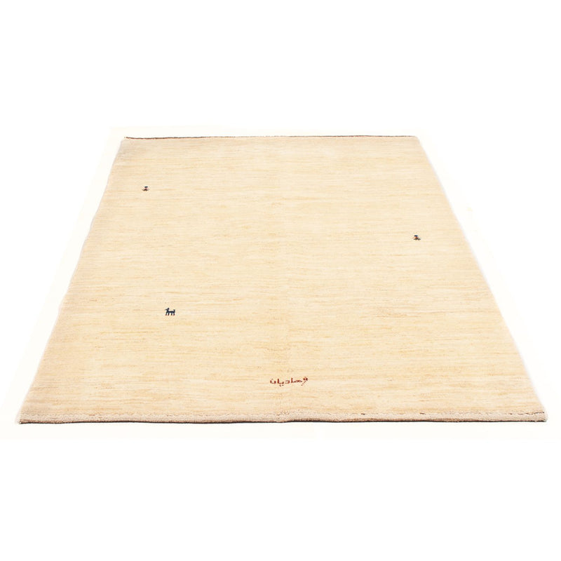 Gabbeh-matta - persisk - 192 x 127 cm - grädde