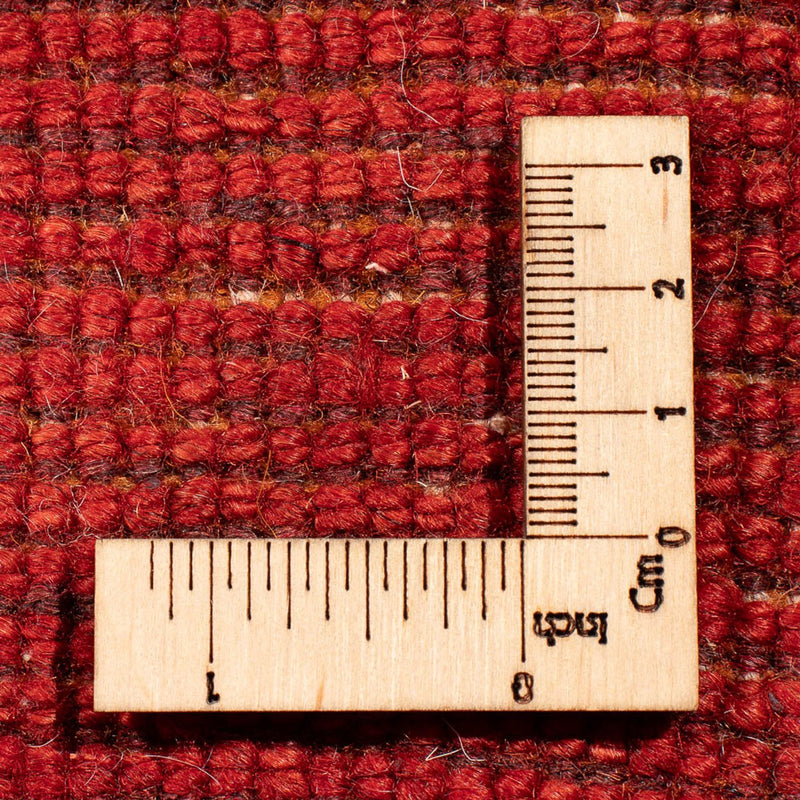 Gabbeh-matta - persisk kvadrat  - 168 x 168 cm - röd