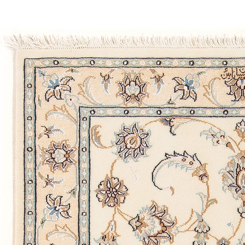 Persisk matta - Nain - Premium - 122 x 82 cm - grädde