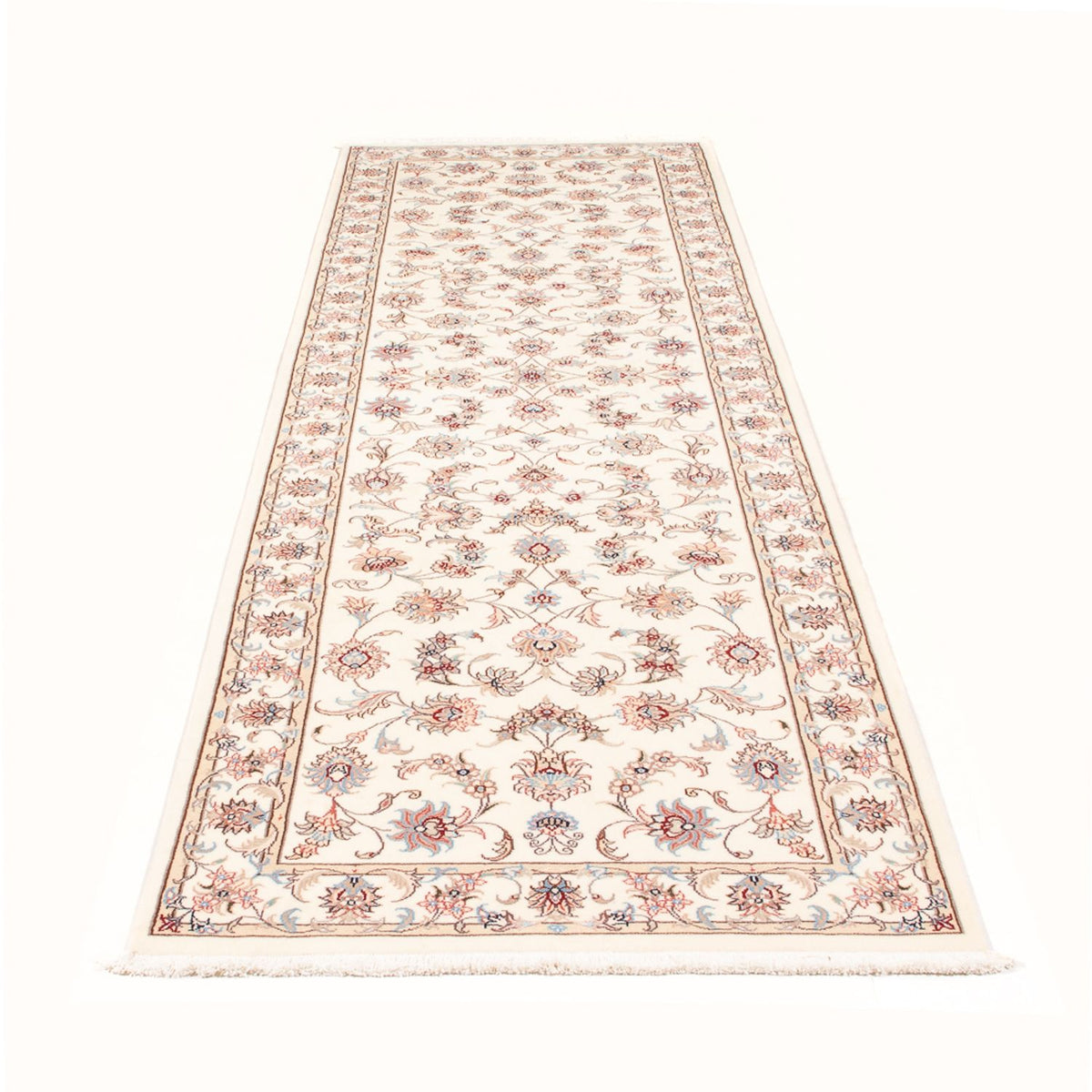 Runner Persisk matta - Tabriz - Royal - 296 x 86 cm - grädde