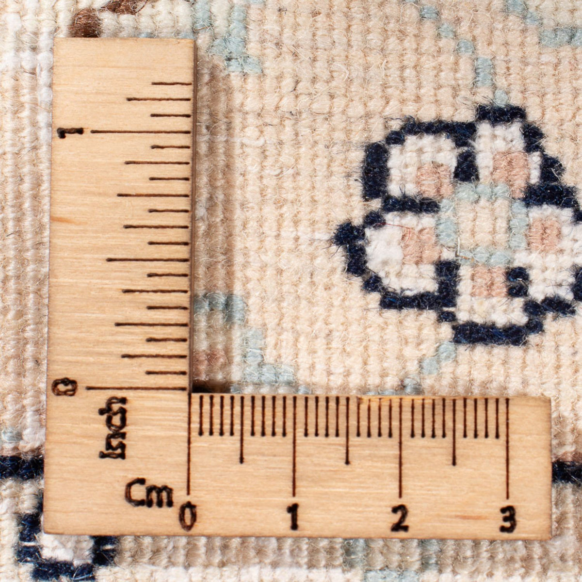 Persisk matta - Nain - Premium - 123 x 80 cm - mörkblå