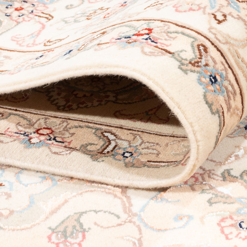 Persisk matta - Tabriz - Royal - 203 x 150 cm - grädde