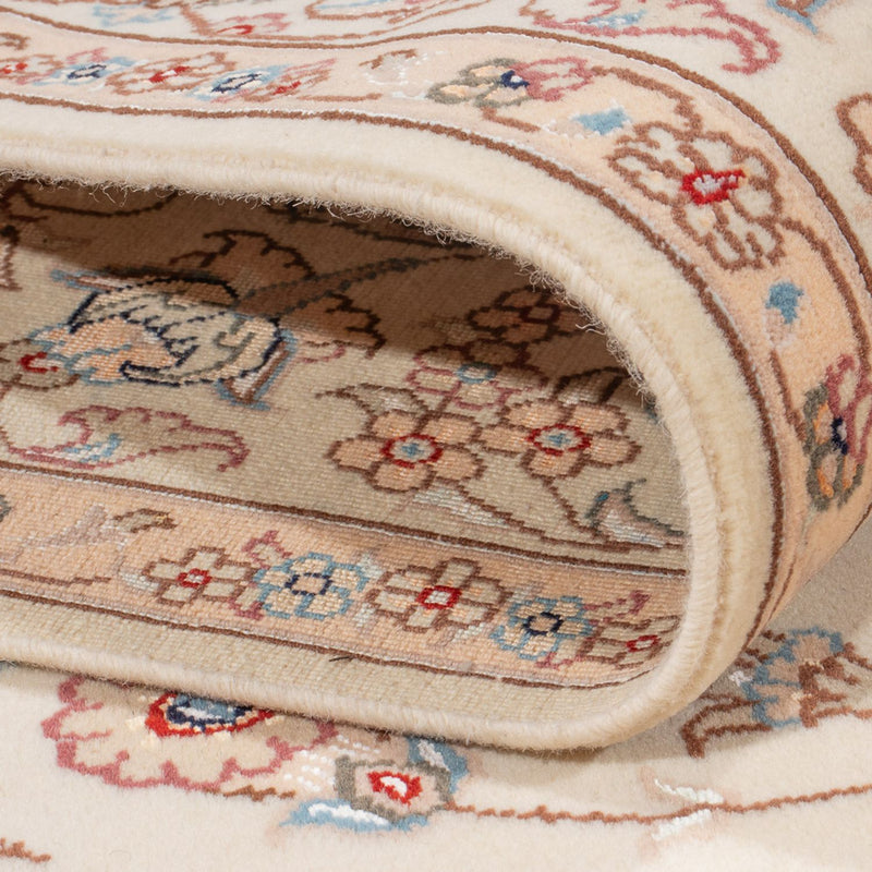 Persisk matta - Tabriz - Royal - 205 x 148 cm - grädde