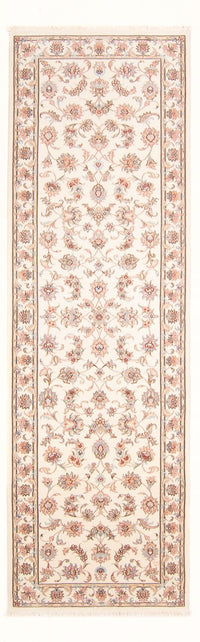 Runner Persisk matta - Tabriz - Royal - 295 x 89 cm - grädde