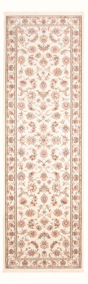 Runner Persisk matta - Tabriz - Royal - 295 x 89 cm - grädde