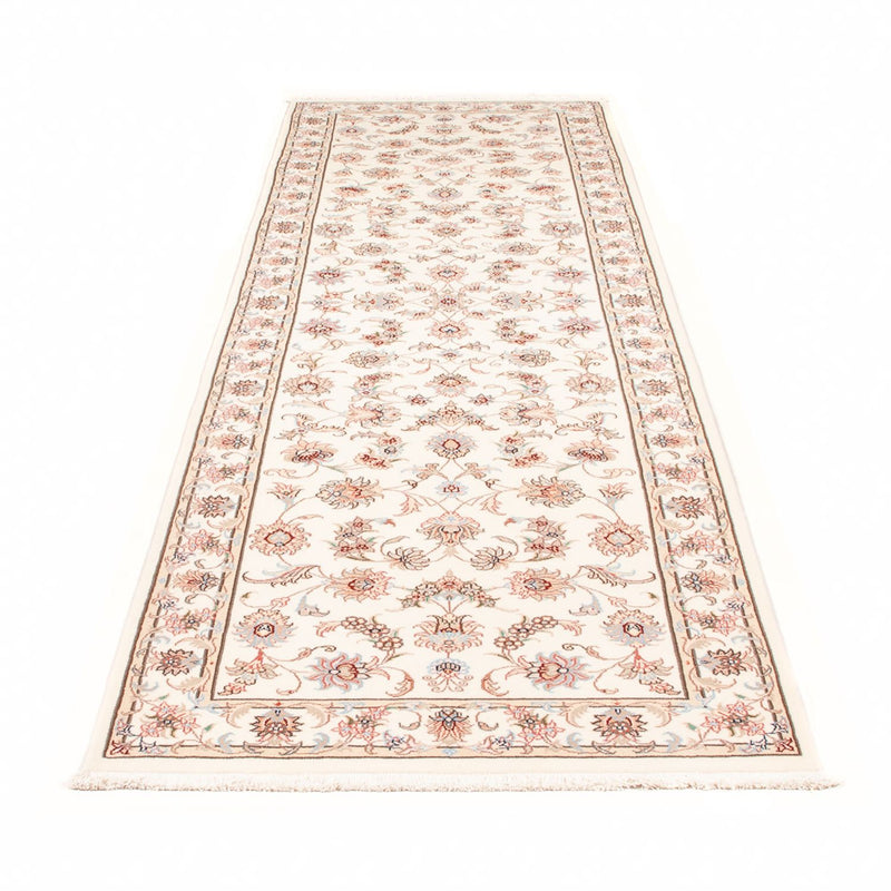 Runner Persisk matta - Tabriz - Royal - 295 x 89 cm - grädde