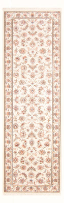 Runner Persisk matta - Tabriz - Royal - 294 x 89 cm - grädde