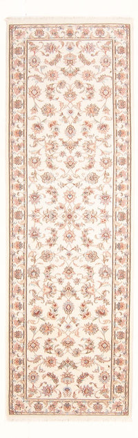 Runner Persisk matta - Tabriz - Royal - 294 x 89 cm - grädde