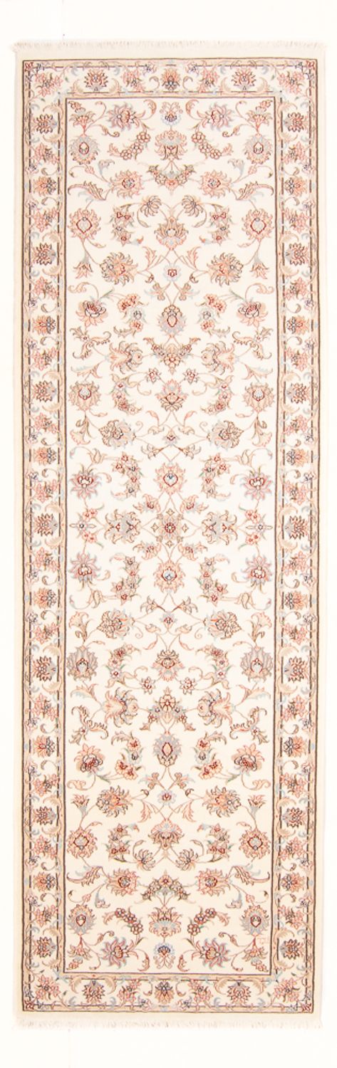 Runner Persisk matta - Tabriz - Royal - 294 x 89 cm - grädde