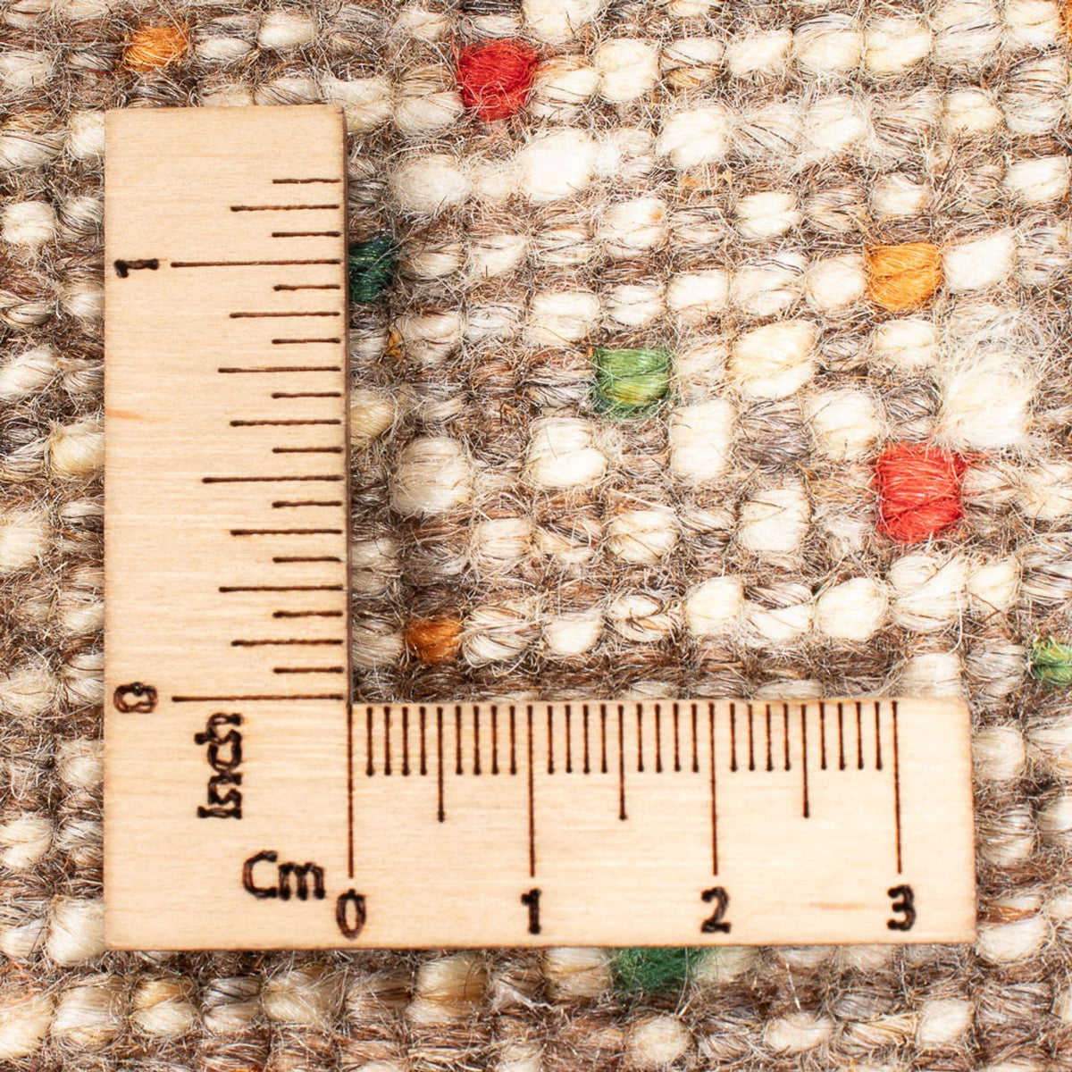 Gabbeh-matta - persisk - 202 x 157 cm - natur