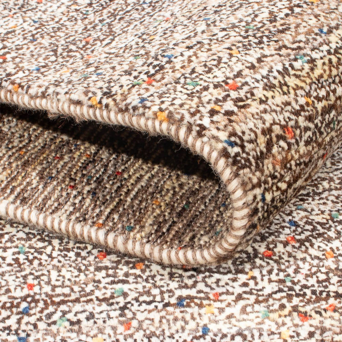 Gabbeh-matta - persisk - 202 x 155 cm - natur