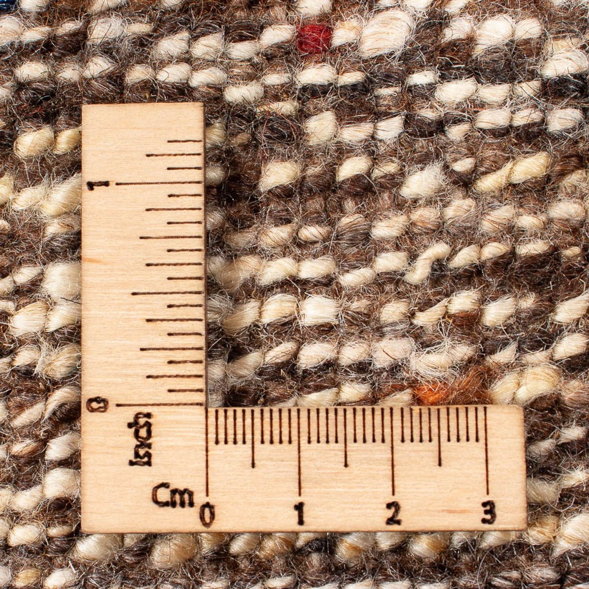 Gabbeh-matta - persisk - 202 x 155 cm - natur