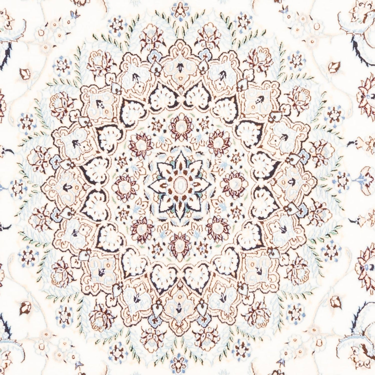 Persisk matta - Nain - Premium - 255 x 204 cm - grädde