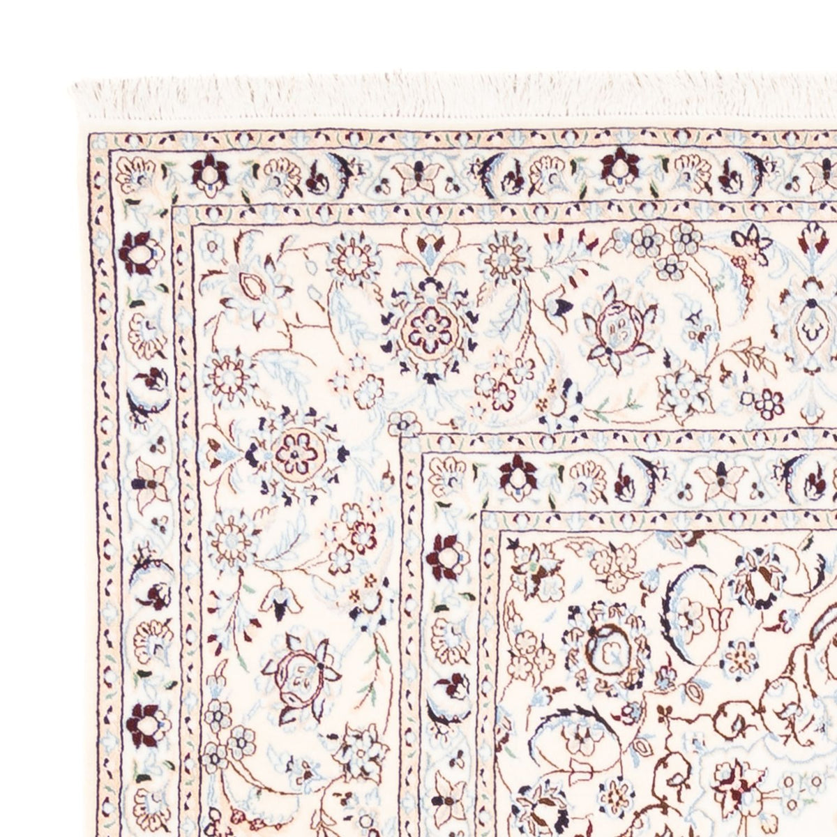 Persisk matta - Nain - Premium - 255 x 204 cm - grädde