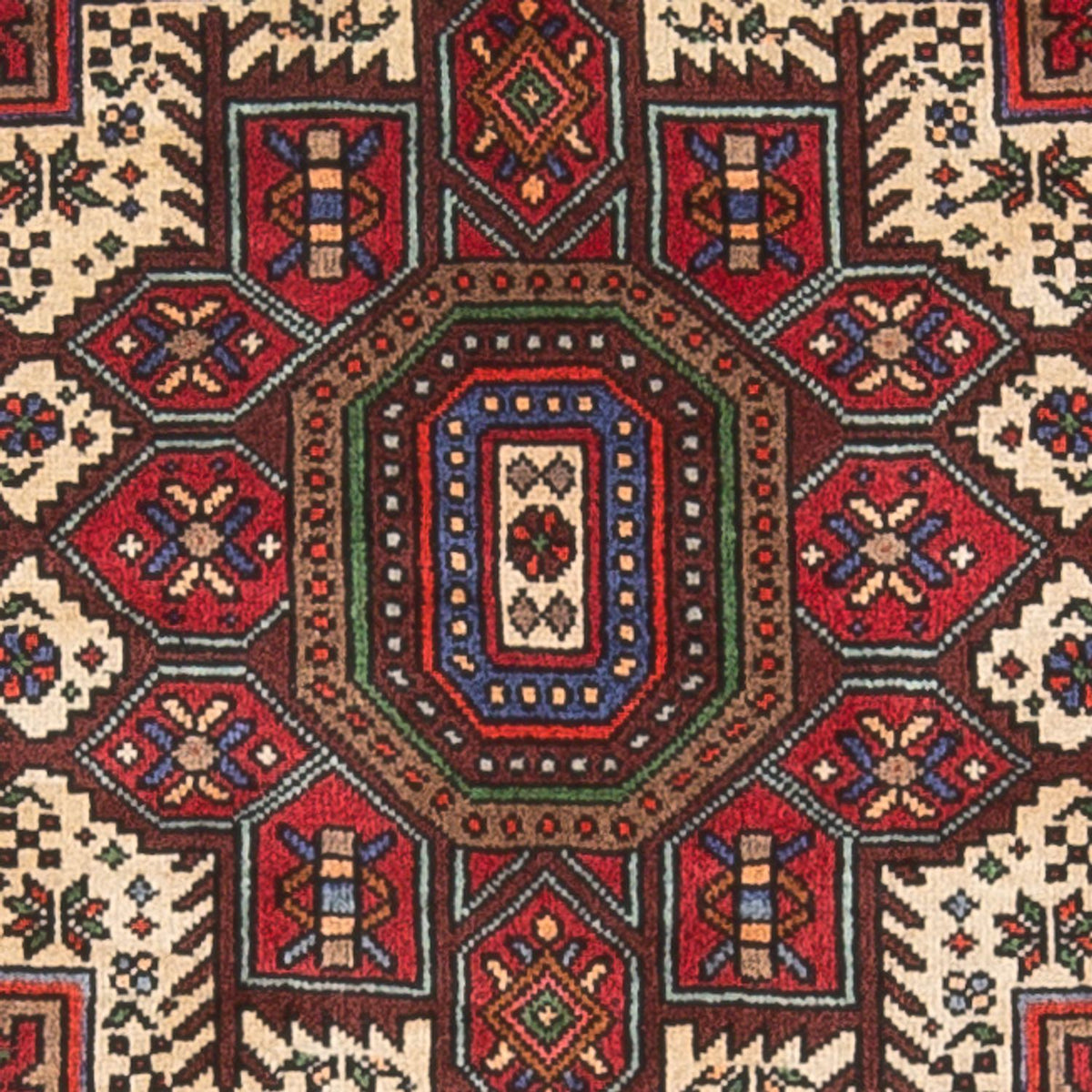 Persisk matta - Nomadic - 122 x 77 cm - röd