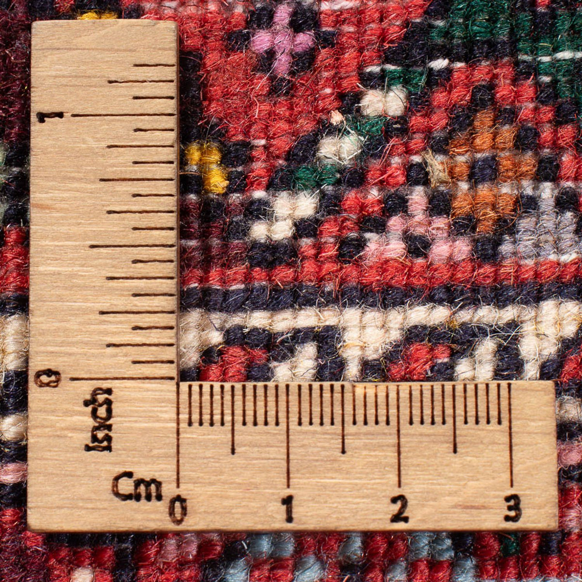 Persisk matta - Nomadic - 133 x 75 cm - grädde