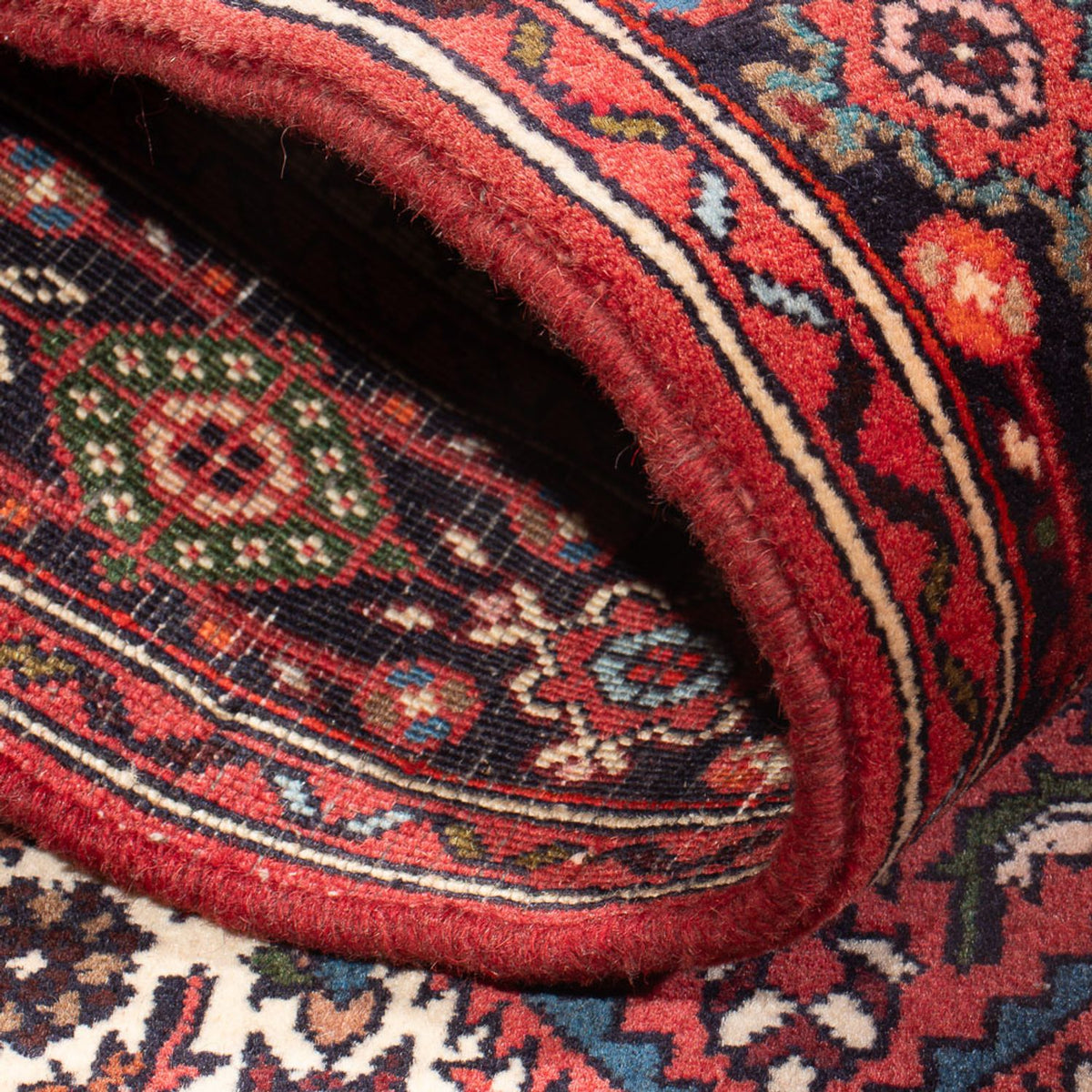 Persisk matta - Nomadic - 124 x 77 cm - grädde