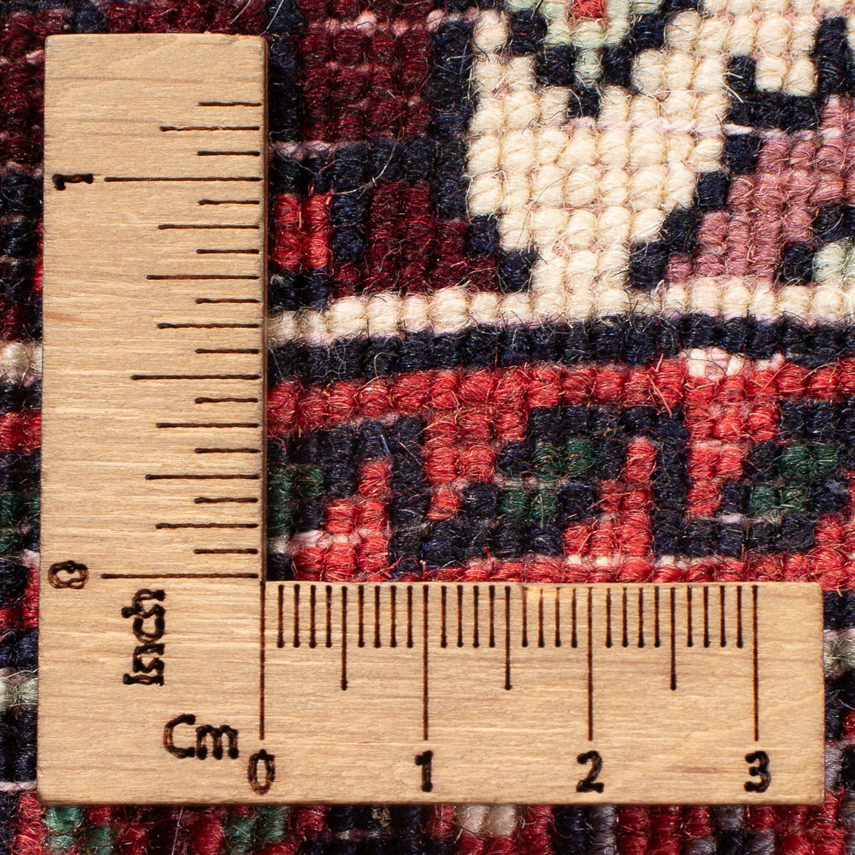 Persisk matta - Nomadic - 127 x 77 cm - grädde