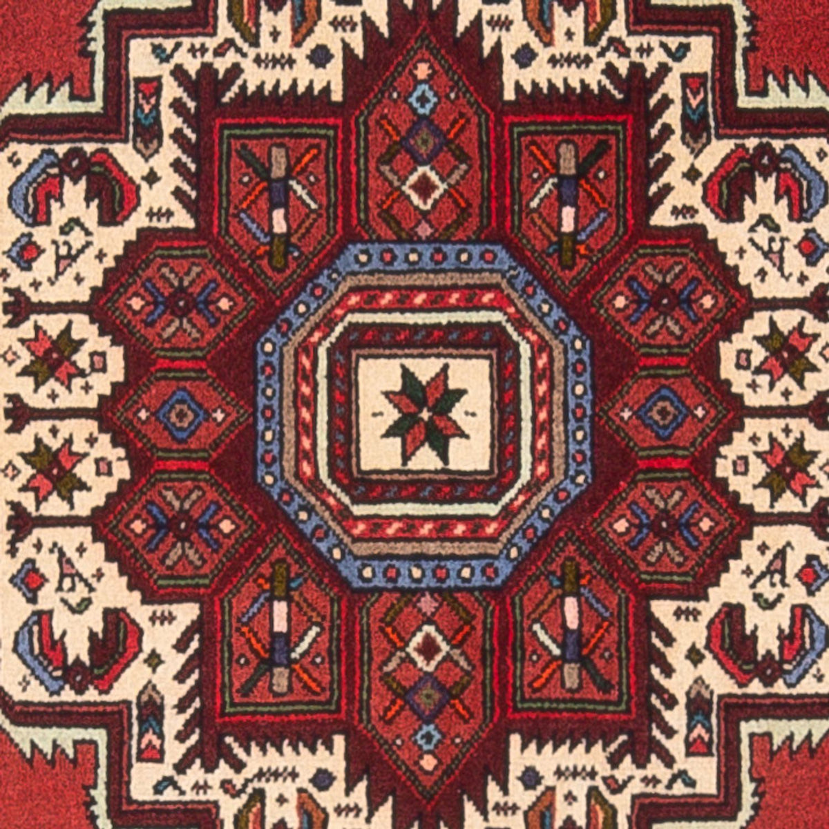 Persisk matta - Nomadic - 128 x 70 cm - grädde