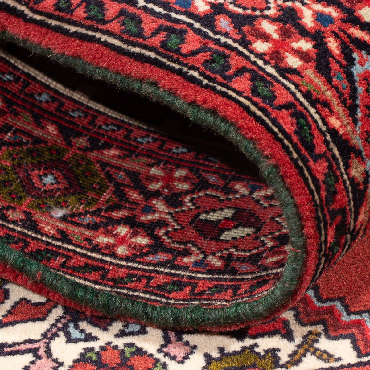 Persisk matta - Nomadic - 128 x 70 cm - grädde