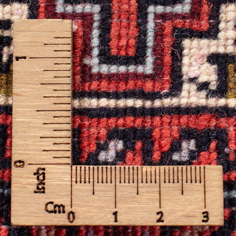 Persisk matta - Nomadic - 123 x 82 cm - mörkröd