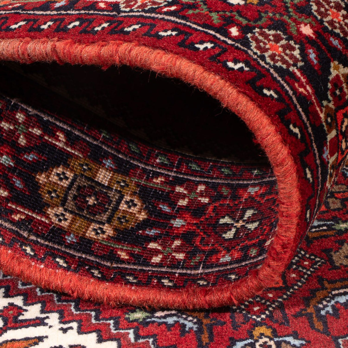 Persisk matta - Nomadic - 130 x 75 cm - grädde