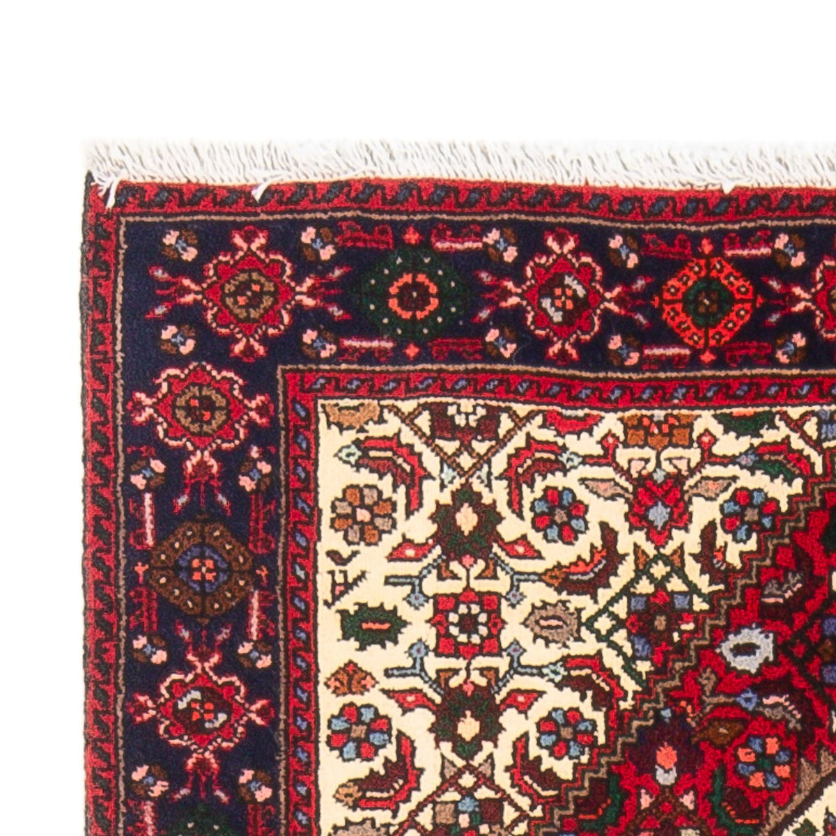 Persisk matta - Nomadic - 125 x 78 cm - grädde