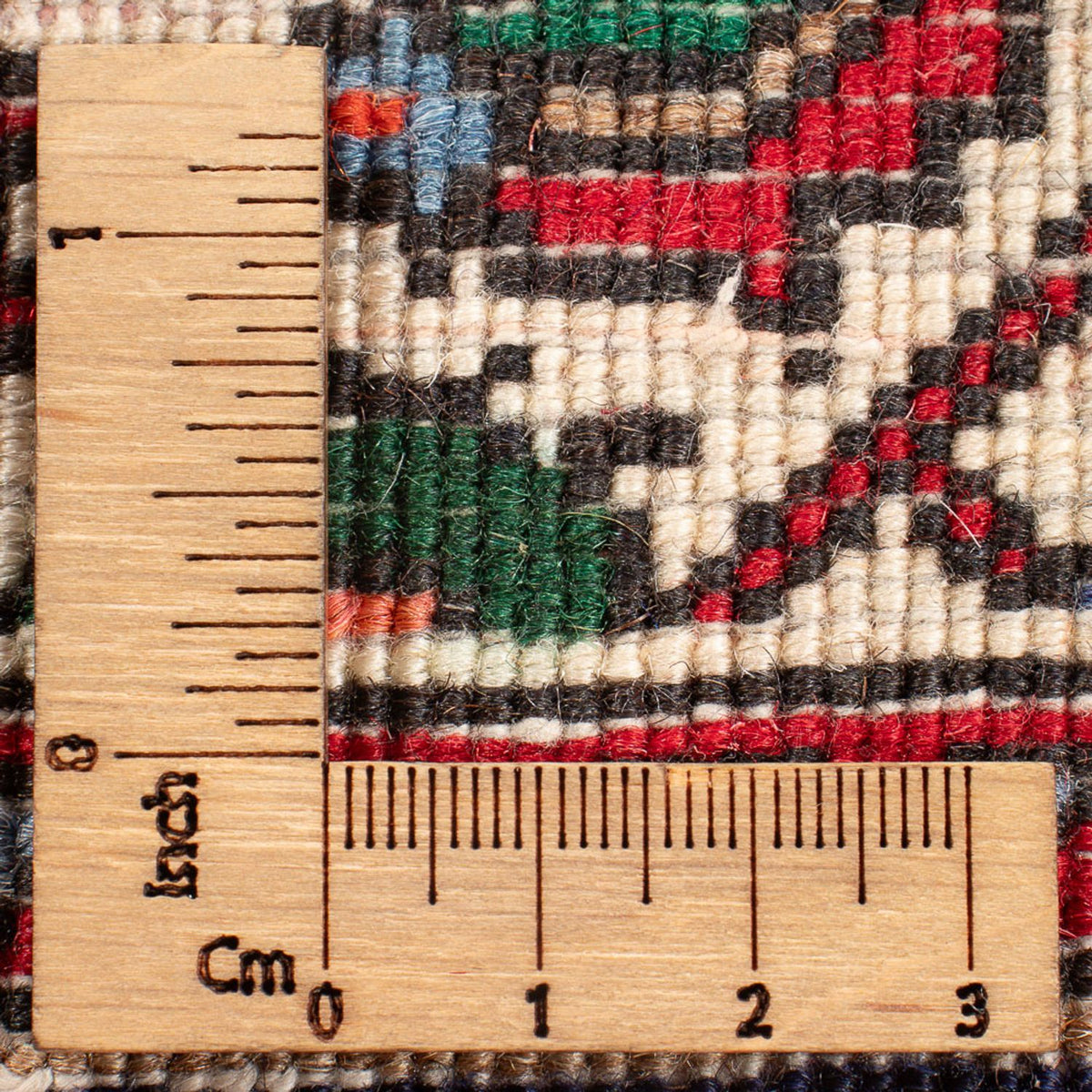 Persisk matta - Nomadic - 125 x 78 cm - grädde